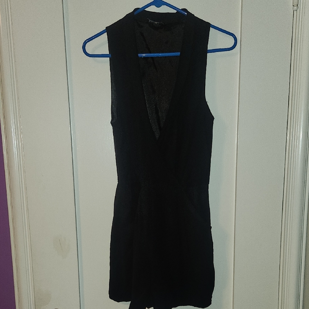 bebe Black Shorts Jumper
